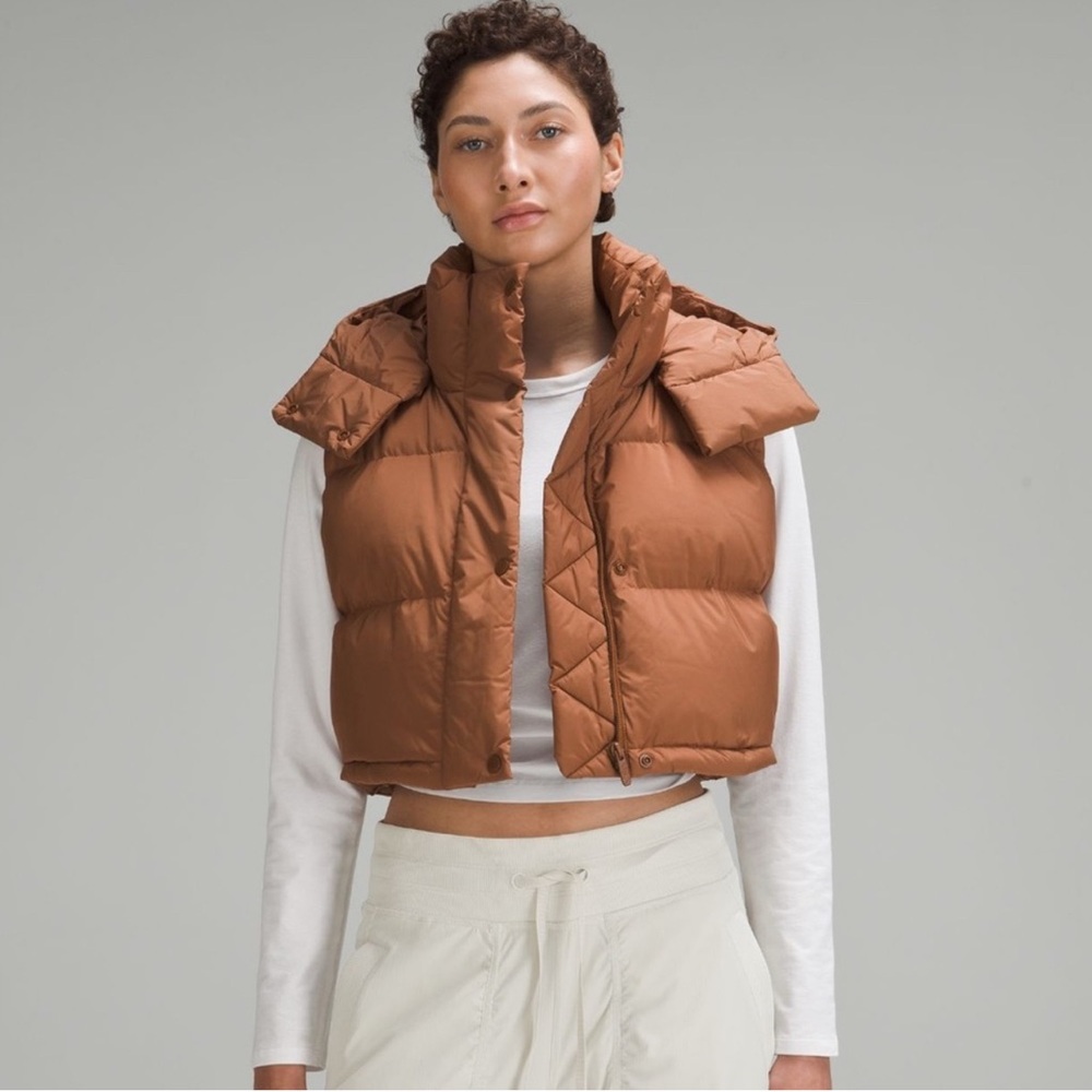 Lululemon Wunder Puff Super-Cropped Vest
Roasted Brown jacket Sz 10 like new